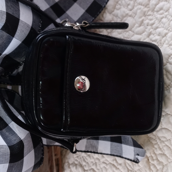 Coach Black Case with Silver Hardware. - Picture 4 of 4